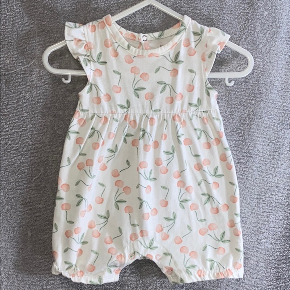BabyGirl Cherry Onsie
